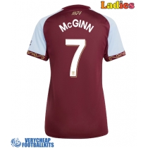 Aston Villa John McGinn #7 Replica Home Shirt Ladies 2025-26 Short Sleeve